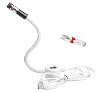 Generico Luce Laser per Trapuntatura con Posizionamento Magnetico per Macchina da Cucire, Guida Laser per Cuciture Dritte, Guida Laser Regolabile, Luci Guida per Cucire(Line)