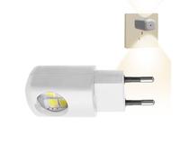 Generico Luce Notturna con Attacco a Spina | Lampada da Parete per la Camera,Per Cucina Con Sensore Automatico Per Il E L'Alba,Per Camera Da Comodino Casa Bagno Soggiorno Cucina Ingresso