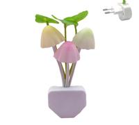 Generico Luce notturna con rilevamento della luce | Sensore di luce notturna a led | Lampada a rilevamento di con sensore dal all'alba, decorazione delle del comodino che cambia colore