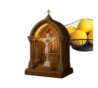 Generico Luce Notturna - Lampada Religiosa Maria | LED Decorazione Spirituale Gotica | Lampada da Tavolo Camera Letto Biblioteca Meditazione Natale Halloween Relax