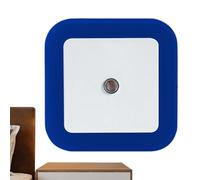 Generico Luce notturna LED - Sensore Crepuscolare per Accensione Automatica | Luce Plug-In | per la cameretta, il bagno, il corridoio e la cucina