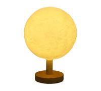 Generico Luce Notturna Moon Globe - Lampada A Globo 3D A LED Moonlight Da 10,63 Pollici | Luce Notturna Per Camera Da 3D - Da Tavolo Creative Con Luna Spaziale Per Regalo Sul Comodino Dei Bambini E