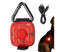 Generico Luce per Cani 3 Modalità USB Ricaricabile LED Impermeabile