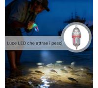 Generico Luce per Pesca Notturna - Esche Luminose Impermeabili Multicolori | Equipaggiamento Notturno | per Notte su Barche Pontili Stagni Fiumi Mare per Passera Calamari Pesce Gatto Crappie Gamberi