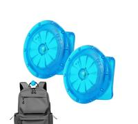 Generico Luce per Scarpe - Clip LED per Luce da Corsa Materiale PC Impermeabile | Acessori Sportivi per Esterne | 2 Lucci di Sicurezza con Continua, Durata della Batteria di 60 Ore, per la Corsa NOTT