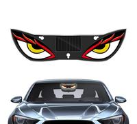 Generico Luce solare per finestrino 'auto a LED Eye, luce a LED per occhi malvagi per parabrezza di auto lunotto posteriore, per camion SUV berline furgoni veicoli automobilistici viaggi su strada