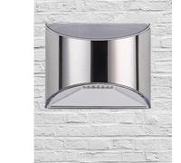 Generico Luce solare per indirizzo - Illuminazione per segnaletica con lampada resistente alle intemperie - Sconce da parete decorativa per giardino, casa, strada, hotel e piazza