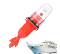 Generico Luce Stroboscopica per la Pesca,Lampada Impermeabile per Esca da Pesca | Luce Subacquea da - Adatta A Pontoni, Kayak, Boe Marine, Barche E Pagaie in Ambienti di Acqua Dolce E Salata