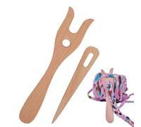 Generico Lucet Fork - Knitting & Crochet Fork Braider Kit,Knitting Accessories, Braid Tool, Sewing Lucet Braiding Forrk Crochet Hooks Knittting Forrk Kit Woven Needles for DIY Knittting Crafts