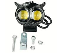 Generico Luci Ausiliarie Per Moto - Fari Ausiliari Per Motocicletta Con Luminosità Elevata - Veicoli Regolabili Per Moto Auto Camion ATV Trattore Avventura Tour Notturno Strade Montane