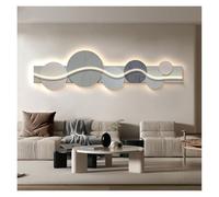 Generico Luci da parete, Lampada da parete moderna e creativa a LED for ingresso, soggiorno, scala, sfondo, lucentezza, decorazione domestica, pittura murale appesa(AU,DIMMABLE COOL_C_H120CM-W33CM)