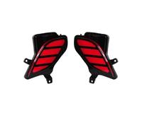 Generico Luci Fendinebbia Laterali Per Toyota Per Highlander 2020 2021 2022 2023 Indicatori Direzione Dinamici Luci Stop Fendinebbia,Riflettore Paraurti Posteriore A LED 12 V(Black Style A)