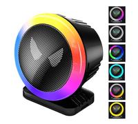 Generico Luci LED Attivate Dal Suono,Altoparlante LED Musicale RGB - Diffusore Luce Ambiente Ritmo Auto - Per DJ Stereo Sala Giochi Party Auto Soggiorno Campeggio Teatro Casa Camera da Letto