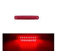 Generico LUCI LED INGOMBRO 9 LED 12/24 PER CAMION CAMPER RIMORCHIO VOLTIMETRO E CICALINO (LED INGOMBRO ROSSO)