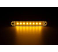 Generico LUCI LED INGOMBRO 9 LED 12/24 PER CAMION CAMPER RIMORCHIO VOLTIMETRO E CICALINO (LED INGOMBRO GIALLO)