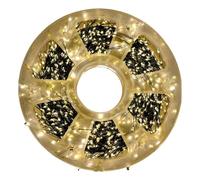 Generico Luci Natalizie a LED a Filo | Forniture per Feste a LED Ricaricabili via USB Luminose,Luci per Albero di Natale,per Compleanno Uffici Casa Camera da Scuola Interno Patio Balcone Giardino