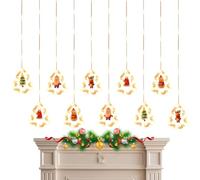 Generico Luci Per Finestre Decorativi Da Interno | Luci LED Stellari | Impermeabili Regolabili Decorazioni Festività Atmosfera Romantica per Interni Camera Da Letto Terrazzo Esterno