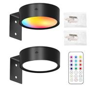 Generico Luci per il muro | Luci d'arte a LED gestite per dipinti | della cornice artistica wireless | di immagine ricaricabili per muro | Lampada per decorazioni per la casa a batteria per corridoio