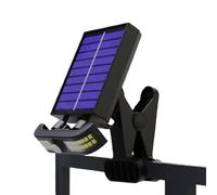 Genérico Luci Solari Per Patio | Luci solari da parete con clip | Illuminazione Di Sicurezza Con Sensore Di Movimento Per Recinzioni Garage Entrate Prato Piscina Balcone Cortile E Campeggio