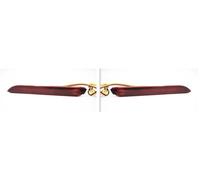 Generico Luci Terzo Stop 1 Paio Di Luci Di Stop Posteriori A LED Per Auto Per Lexus RX300 1999-2003 Per RC350 RC350 RCF RC-F 2015-2020 Montaggio Alto Luce Arresto(2 Functions)