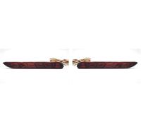 Generico Luci Terzo Stop Riflettore Per Paraurti Posteriore A LED Luce Di Stop 1 Paio Per Lexus RX300 1999-2003 Per RC350 RC350 RCF RC-F 2015-2020 Montaggio Alto Luce Arresto(3 Functions)