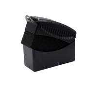 Generico Lucidatura e ceratura for cerchi auto, spazzola in spugna con coperchio in ABS, applicatore for lavaggio, pulizia, contorno pneumatici, accessori for la cura dei dettagli(Balck)