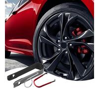 Generico Lug Nut Cover Removal Tool - ABS + Stainless Steel, Multi-Size Hubcap Puller | Wheel Lug Nut Remover Tool Set, Car Wheel Bolt Cover Extraction for Home, Garage, Auto Maintenance