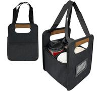 Generico Luggage Cup Holder 20x20x18cm, Portable Suitcase Drink Holder Bag, Foldable Luggage Accessories for Cups, Cell Phones, Cards, Travel Organizer