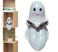 Generico Lume da Notte Halloween | Lanterna Fantasma - Decorazioni LED con Design Libro per Casa Fattoria, Scrivania Bambini, Camera da Letto e