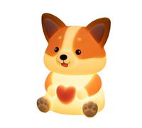 Generico Lume Notturno Per Bambini,Lampada da Notte Cane per Bambini notturne Comodino,3 Modalità Decorazione Casa Con Timer - per Decorazione Casa Scrivania Camera Asilo