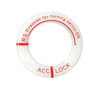 Generico Luminous Ignition Key Ring Sticker - Glow In The Dark Car Key Hole Decor | Epoxy Resin, Polished Fadeless, Universal Fit Outside Diameter 3.4cm Inside Diameter 2.3cm