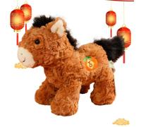 Generico Lunar New Year Horse Cartoon Plush Cute Stuffed Toy