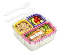 Generico Lunch Box - 720ml Stainless Steel Divided Food Storage Container