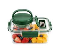 Generico Lunch Box for Salad | Leak-Proof Divided Lunch Storage with Lid,Salad Bowl with Dressing Container,for Office School Travel Camping Picnic Hiking Family Men Women Students Teachers