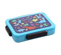 Generico Lunch Box Kids, Snackle Food Container, Compartment Tableware, 9.84x7.48x1.97 Inches Leak Proof Design Feature, Travel Friendly Storage, Picnic, School, Beach, Meal Organizer