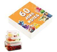 Generico Lunch Box Notes | Lunch Box Joke Notes |60-Sheet Motivational Cards | Kids Lunches School Joke Notess | For Boys Girls Toddler Teens Kindergarten Classroom Daily Encouragement Affirmation