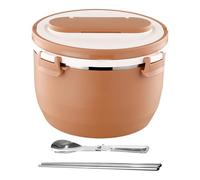 Generico Lunch Box Termico - Contenitori Lunch Box, Con Utensili Multi Scomparti Contenitore A Tenuta Stagna Per Conservazione Di Insalate Lavoro Studenti Scolastici Campeggio Adulti Isolati Utilizza