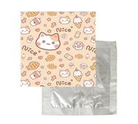 Generico Lunch Cloth for Wrapping | 19.68 Inch Aluminum Foil Lining Foldable Reusable | Lunch Box Wrap Cloth,for Water Bottle Rice Ball Umbrella, Daily Commuting Fishing Outdoor Office Picnic