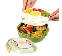 Generico Lunch Container Box | 2-Layer Food Storage Meal Carrier