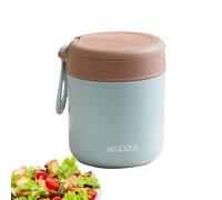 Generico Lunch Container Jar, 430ML Stainless Steel Liner, Wide-Mouth Hot & Cold Insulated Food Storage, Leak-Resistant Travel Meal Jar, Portable Lunch For Work School Camping Picnic