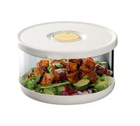 Generico Lunch Salad Container, Transparent Salad Bowl, Glass Storage Box, Odorless Airtight Design, Sturdy and Reusable, Ideal for Kitchen, Fridge, Pantry, Fruit, Soup, Snack Organization