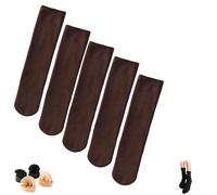 Generico Luviess Fleece Cozy Socks, Fleececozy Ultra Soft Velvet Slim Thermal Socks, 2026 New Thermal Sock (coffee brown)