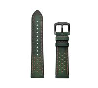 Generico luwencheng Cinturino in pelle vintage da 22 mm for Suunto Race2 Run Ocean Quick Release Stra
