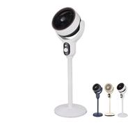 Generico Luxvalu Fan, Coldblast Adjustable Fan, Portable Rechargeable Usb Table Fans, 3 Speeds, 12h Timer, 3 in 1 Pedestal & Tabletop Fans, Suitable For Home Office (White)