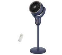 Generico Luxvalu Fan, Coldblast Adjustable Fan, Portable Rechargeable Usb Table Fans, Air Circulation Fans for home or office (With remote control blue)