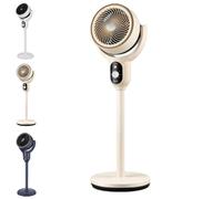 Generico Luxvalu Fan, Coldblast Adjustable Fan, Portable Rechargeable Usb Table Fans, Air Circulation Fans for home or office (Yellow)