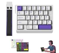 Generico M30 HE Wired Magnetic-Switch Gaming Keyboard - 30% Compact Layout, 0.1ms Ultra-Low-Latency, RGB Backlit, E-Sport Gaming Keyboard (White)