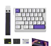 Generico M30 HE Wired Magnetic-Switch Gaming Keyboard, 30% Compact Layout, 8 kHz Polling, 0.1ms Ultra-Low-Latency, Wired Connection, E-Sport Gaming Accessories PC Accessories (White)