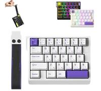 Generico M30 He Wired Magnetic-Switch Gaming Keyboard - 30% Compact Layout, 8 kHz Polling, RGB Backlit, Ultra-Low-Latency, E-Sport Gaming & PC Accessories (White)