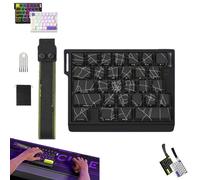 Generico M30 He Wired Magnetic-Switch Gaming Keyboard, Ultra-Low-Latency, 30% Compact Layout, 8k Returns, RGB Backlit, E-Sports Performance Wired Mechanical Keyboard (A)